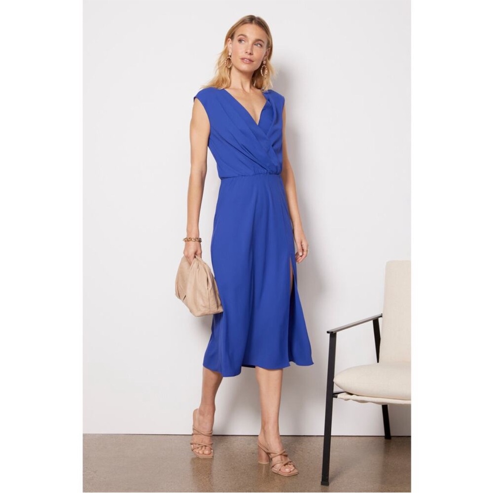 Amanda Uprichard New York Matthews Dress In Admiral Blue Size‎ XS NWT